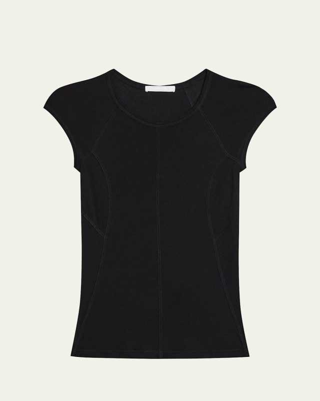 Cap-Sleeve Sport Tee